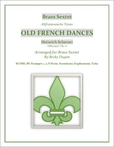 Old French Dances Brass Sextet P.O.D. cover